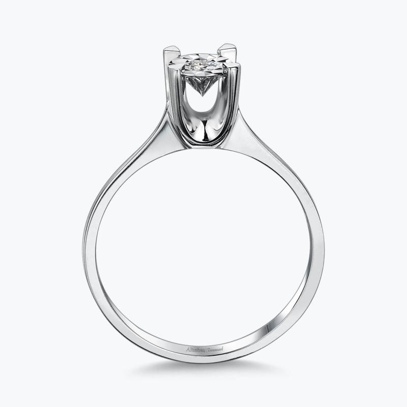 0.06 Carat Solitaire Diamond Ring
