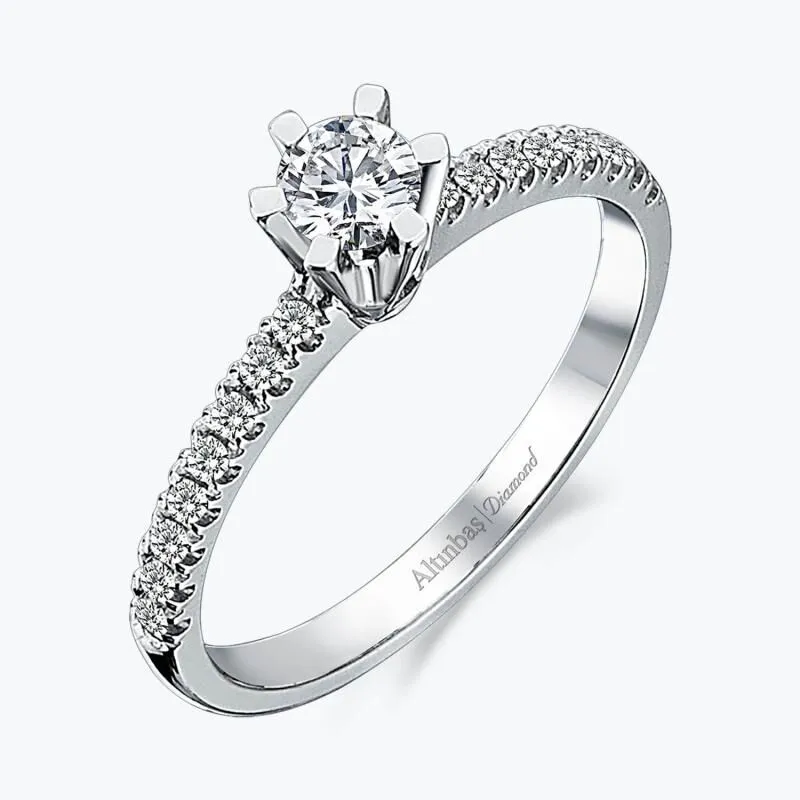 0.35 Carat Solitaire Diamond Ring