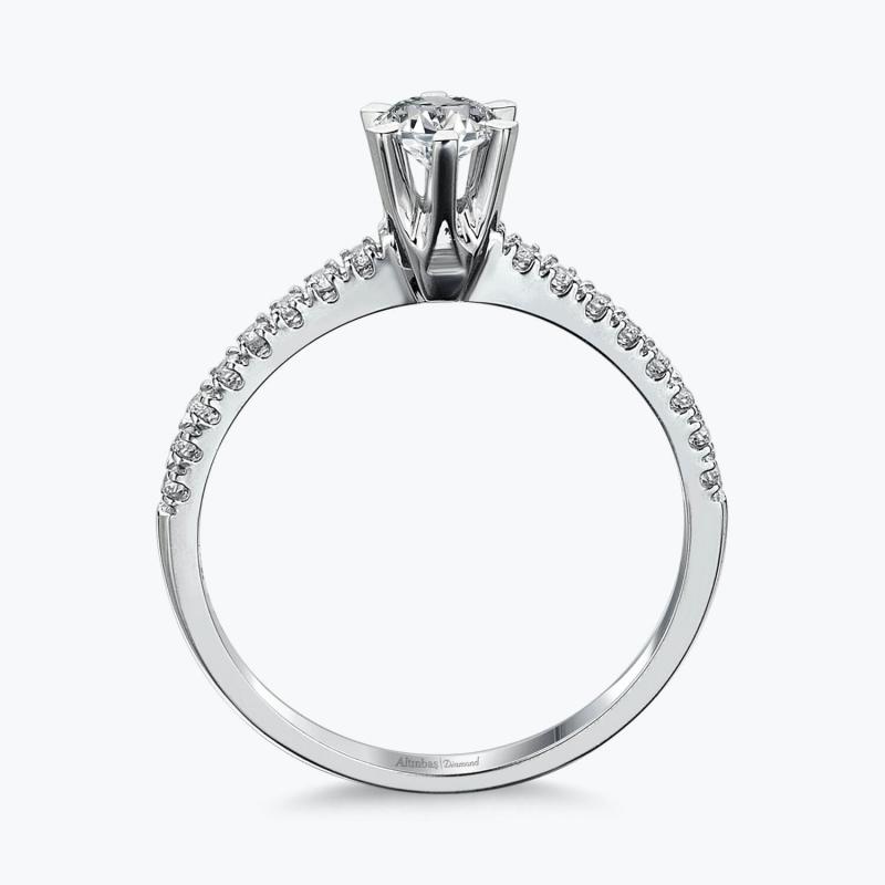 0.35 Carat Solitaire Diamond Ring