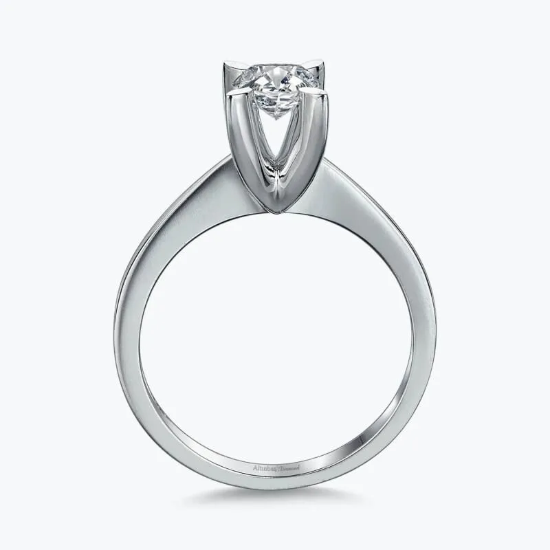 0.64 Carat Solitaire Diamond Ring