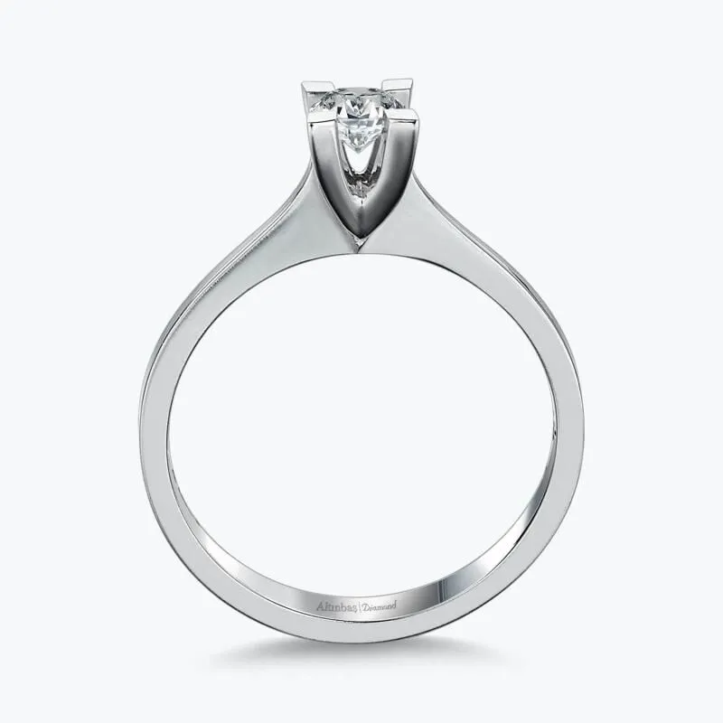 0.10 Carat Solitaire Diamond Ring