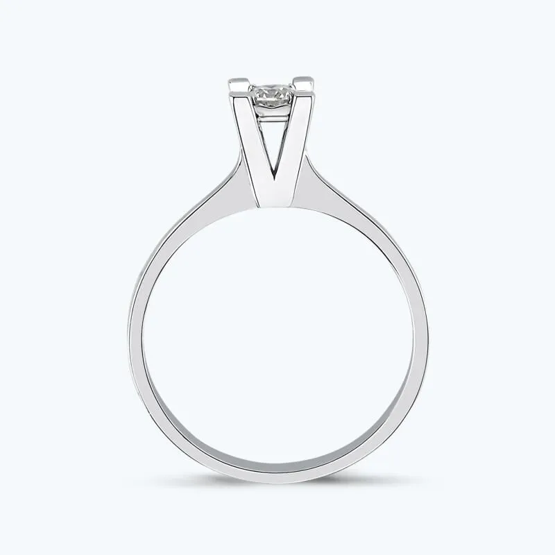 0.14 Carat Solitaire Diamond Ring