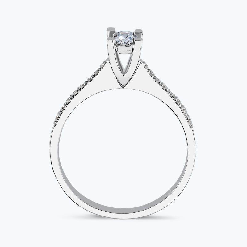 0.24 Carat Solitaire Diamond Ring