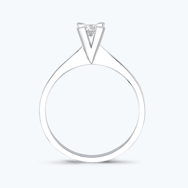 0.19 Carat Solitaire Diamond Ring