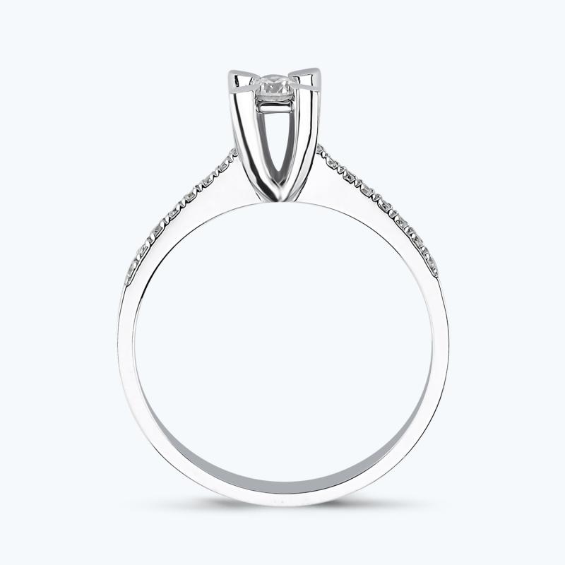 0.12 Carat Diamond Engagement Ring