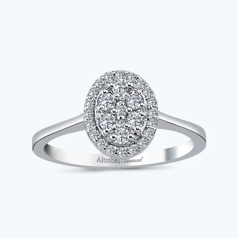 0.33 Karat Pırlanta Bouquet Yüzük